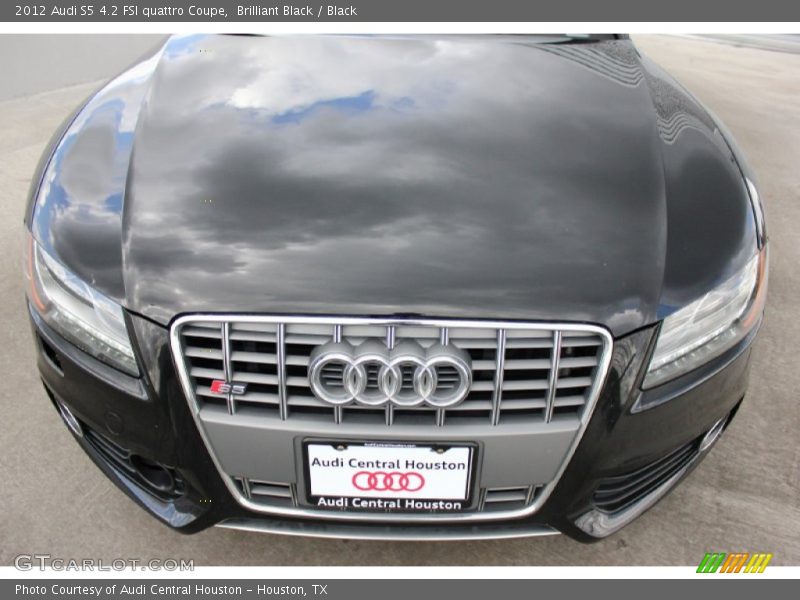 Brilliant Black / Black 2012 Audi S5 4.2 FSI quattro Coupe