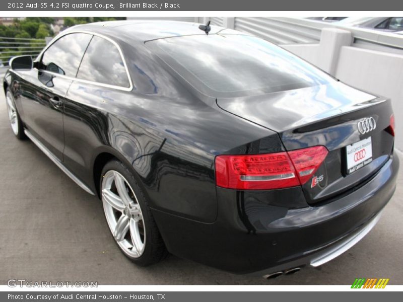 Brilliant Black / Black 2012 Audi S5 4.2 FSI quattro Coupe