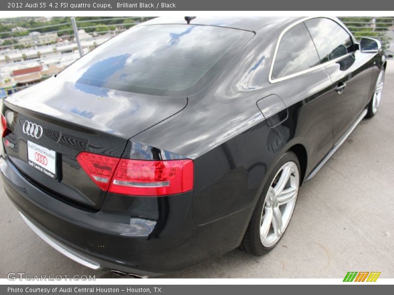 Brilliant Black / Black 2012 Audi S5 4.2 FSI quattro Coupe