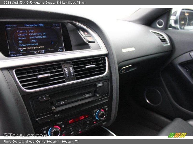 Brilliant Black / Black 2012 Audi S5 4.2 FSI quattro Coupe