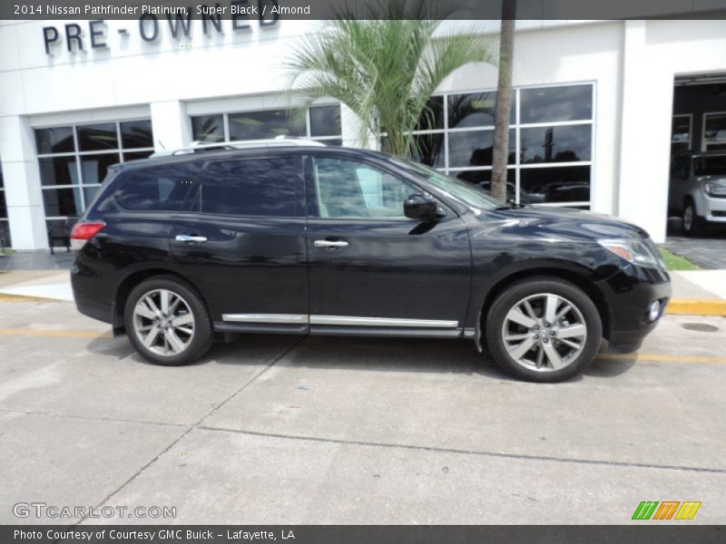 Super Black / Almond 2014 Nissan Pathfinder Platinum