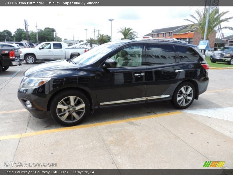 Super Black / Almond 2014 Nissan Pathfinder Platinum