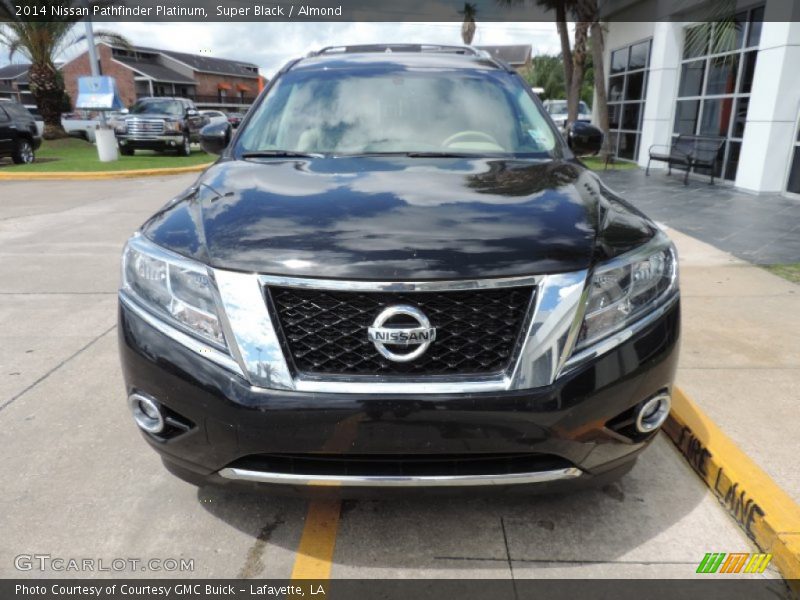 Super Black / Almond 2014 Nissan Pathfinder Platinum