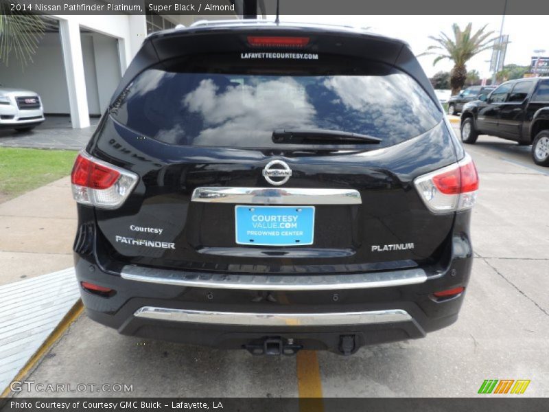 Super Black / Almond 2014 Nissan Pathfinder Platinum