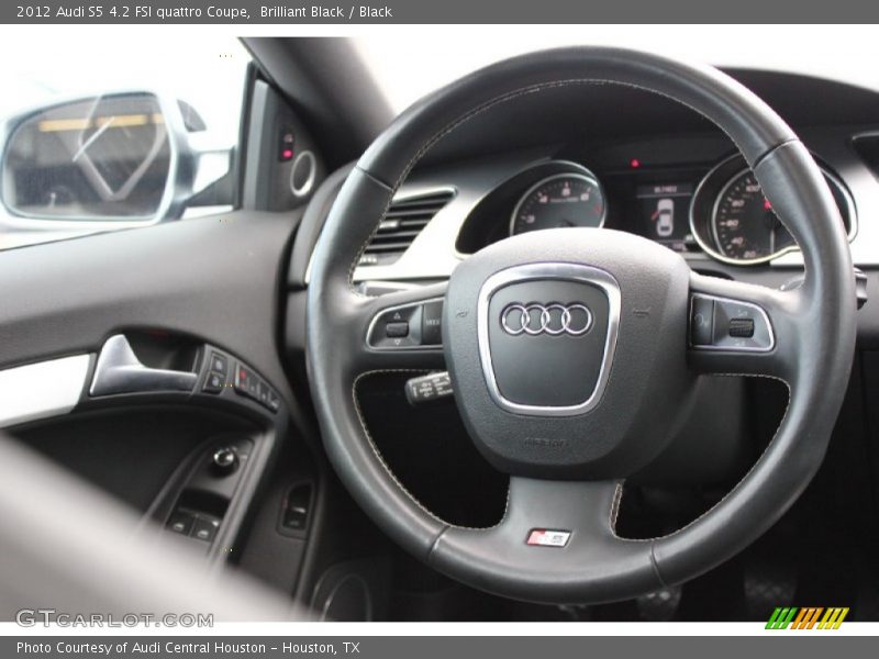 Brilliant Black / Black 2012 Audi S5 4.2 FSI quattro Coupe