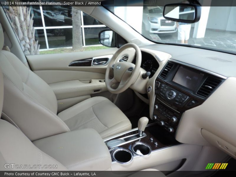 Super Black / Almond 2014 Nissan Pathfinder Platinum