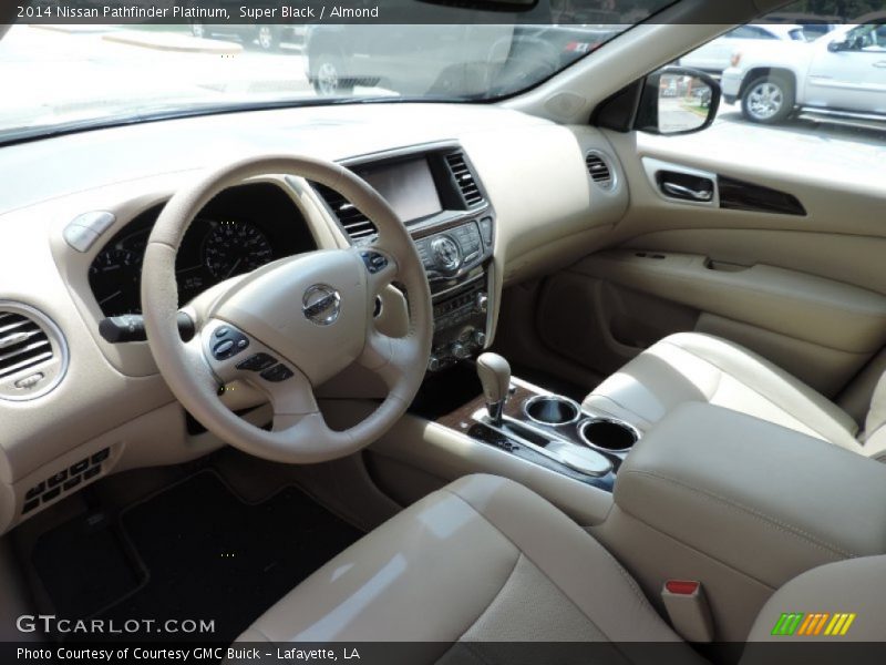 Super Black / Almond 2014 Nissan Pathfinder Platinum