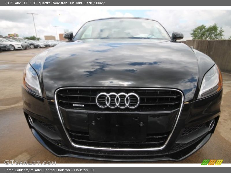Brilliant Black / Black 2015 Audi TT 2.0T quattro Roadster
