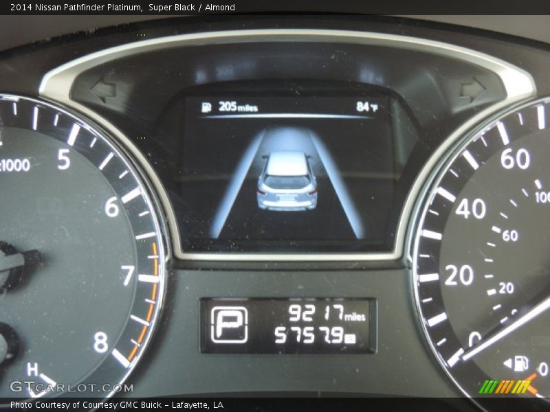 Super Black / Almond 2014 Nissan Pathfinder Platinum
