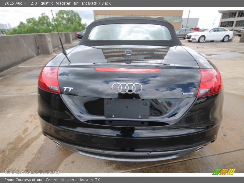 Brilliant Black / Black 2015 Audi TT 2.0T quattro Roadster