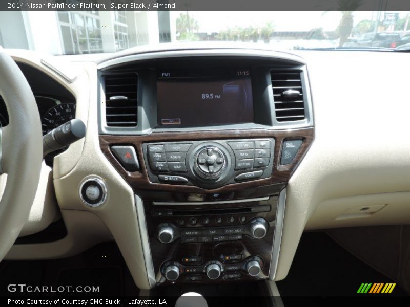 Super Black / Almond 2014 Nissan Pathfinder Platinum
