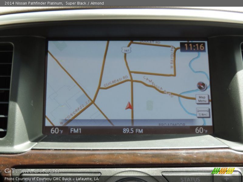 Super Black / Almond 2014 Nissan Pathfinder Platinum