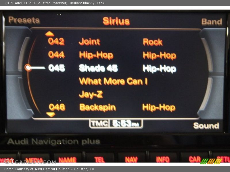 Brilliant Black / Black 2015 Audi TT 2.0T quattro Roadster