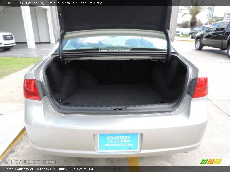 Platinum Metallic / Titanium Gray 2007 Buick Lucerne CX