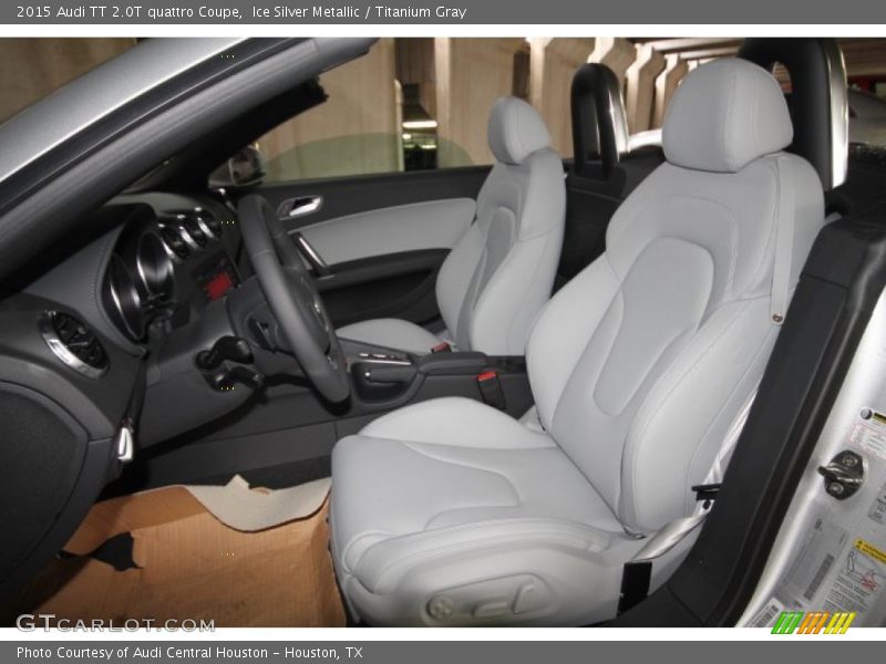  2015 TT 2.0T quattro Coupe Titanium Gray Interior
