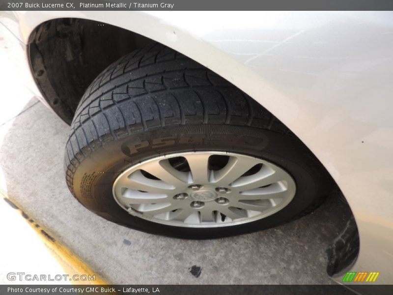 Platinum Metallic / Titanium Gray 2007 Buick Lucerne CX