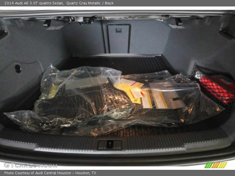 Quartz Gray Metallic / Black 2014 Audi A6 3.0T quattro Sedan