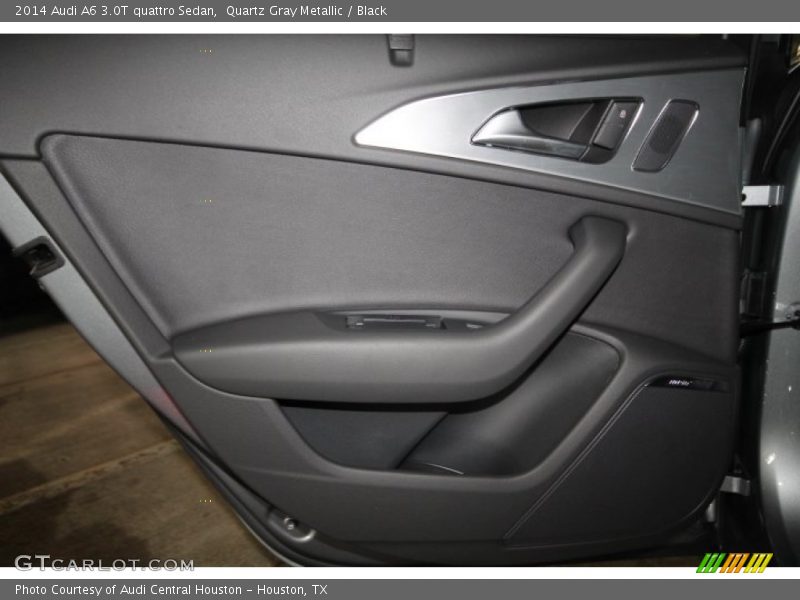 Quartz Gray Metallic / Black 2014 Audi A6 3.0T quattro Sedan