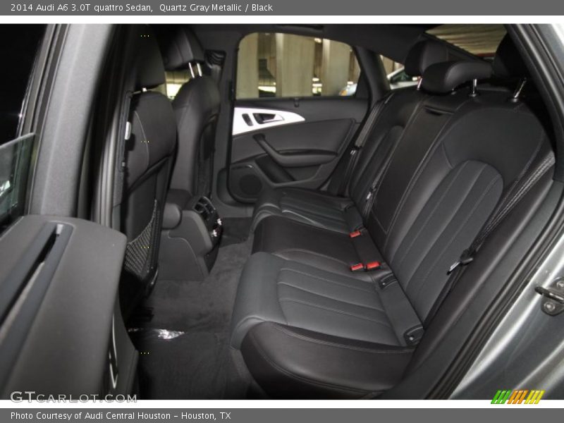 Quartz Gray Metallic / Black 2014 Audi A6 3.0T quattro Sedan