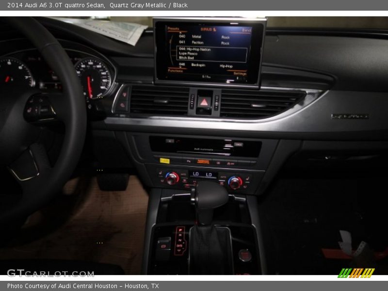 Quartz Gray Metallic / Black 2014 Audi A6 3.0T quattro Sedan