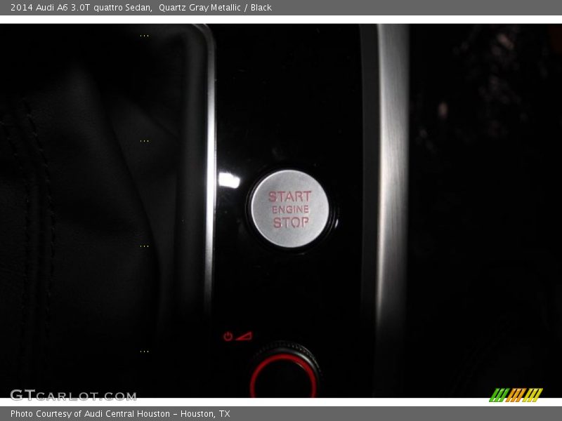 Quartz Gray Metallic / Black 2014 Audi A6 3.0T quattro Sedan