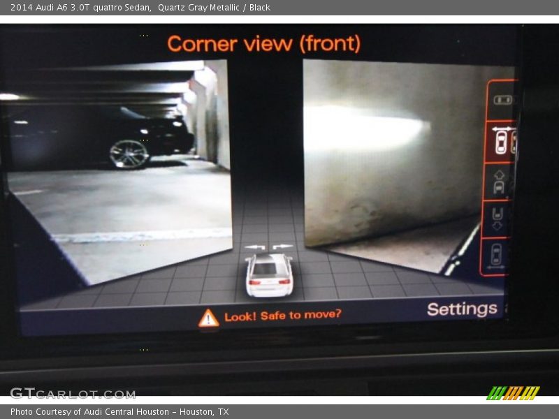 Quartz Gray Metallic / Black 2014 Audi A6 3.0T quattro Sedan