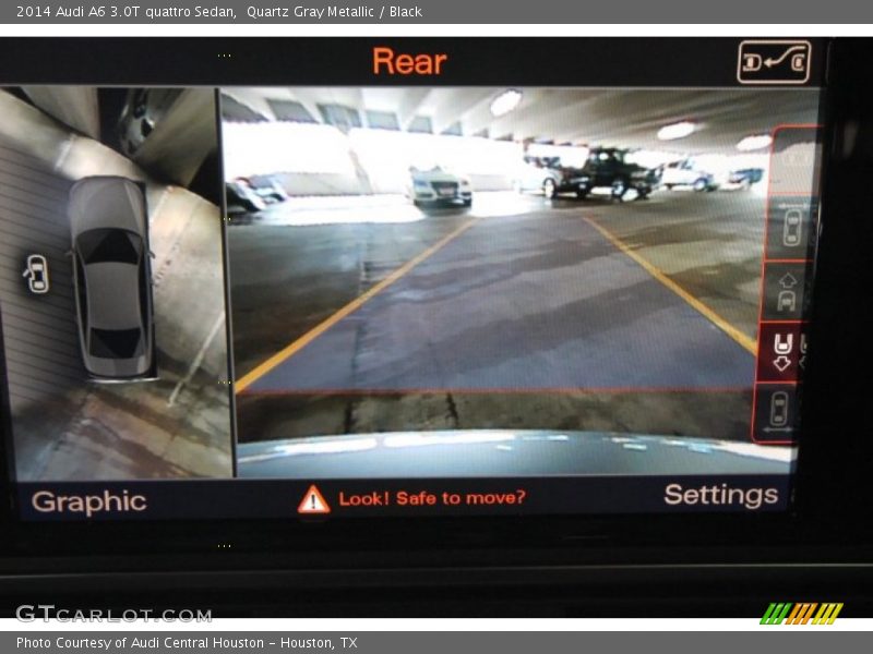 Quartz Gray Metallic / Black 2014 Audi A6 3.0T quattro Sedan