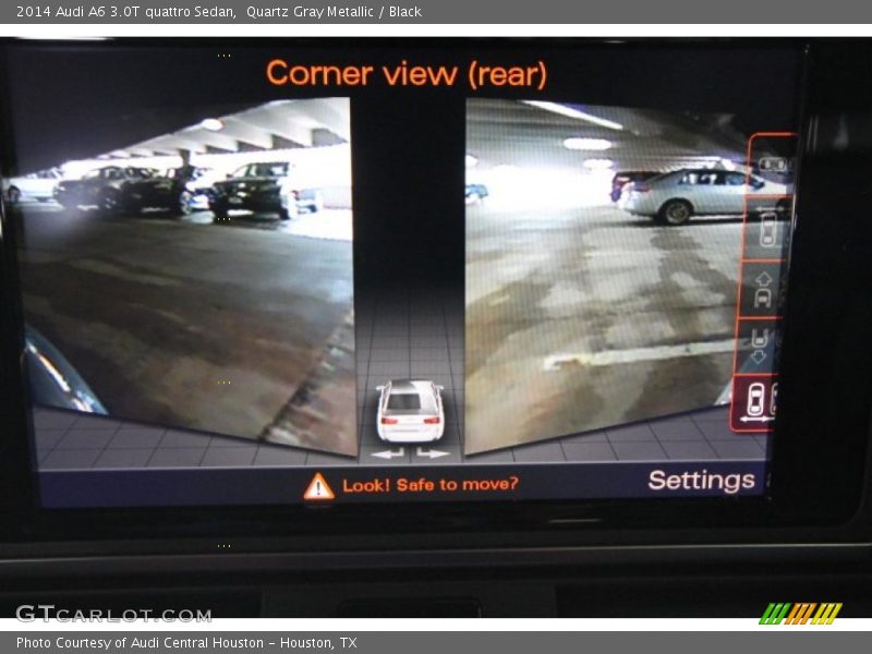 Quartz Gray Metallic / Black 2014 Audi A6 3.0T quattro Sedan