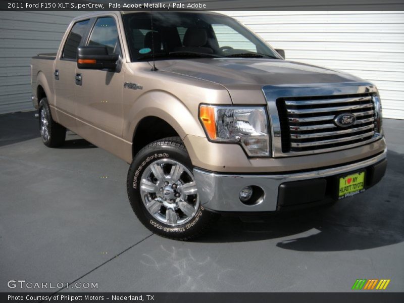 Pale Adobe Metallic / Pale Adobe 2011 Ford F150 XLT SuperCrew