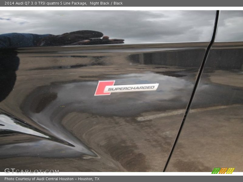 Night Black / Black 2014 Audi Q7 3.0 TFSI quattro S Line Package