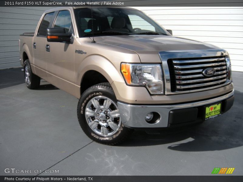 Pale Adobe Metallic / Pale Adobe 2011 Ford F150 XLT SuperCrew