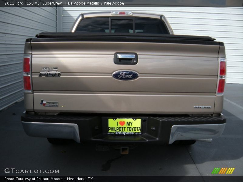 Pale Adobe Metallic / Pale Adobe 2011 Ford F150 XLT SuperCrew
