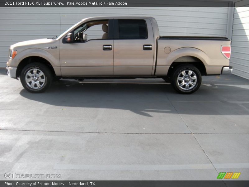 Pale Adobe Metallic / Pale Adobe 2011 Ford F150 XLT SuperCrew
