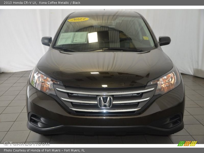 Kona Coffee Metallic / Black 2013 Honda CR-V LX