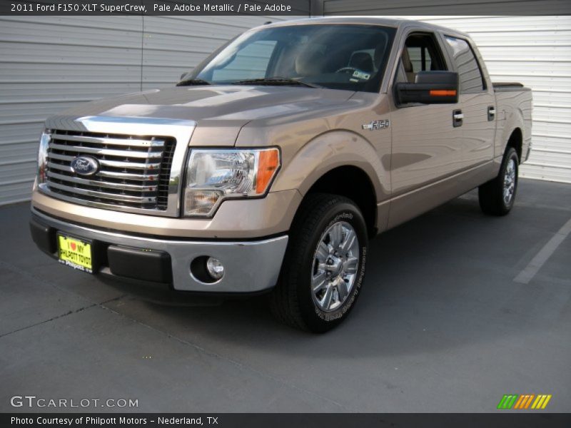Pale Adobe Metallic / Pale Adobe 2011 Ford F150 XLT SuperCrew