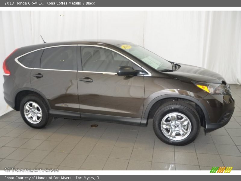 Kona Coffee Metallic / Black 2013 Honda CR-V LX