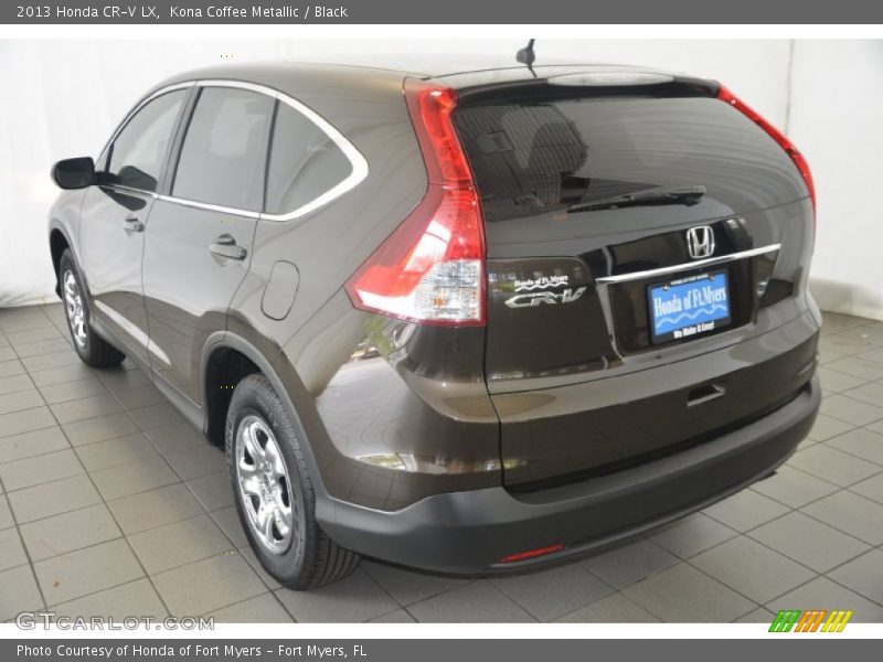Kona Coffee Metallic / Black 2013 Honda CR-V LX
