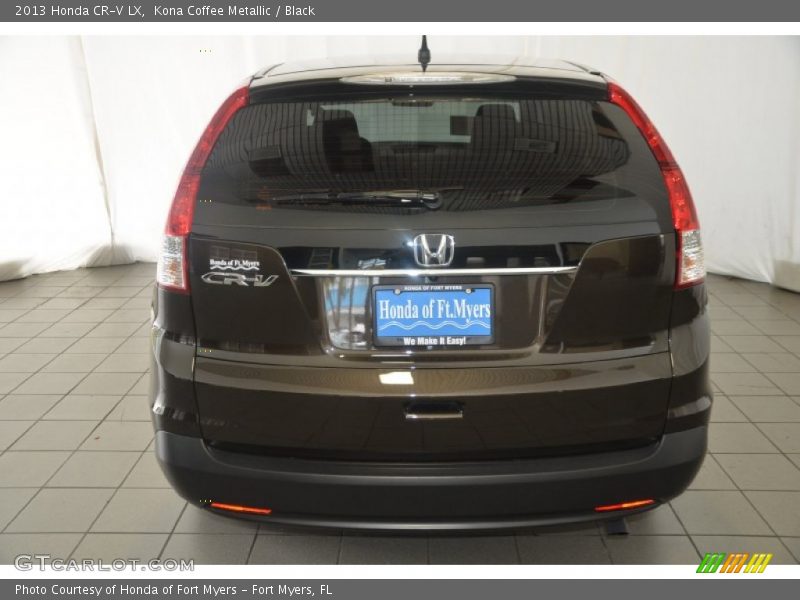 Kona Coffee Metallic / Black 2013 Honda CR-V LX