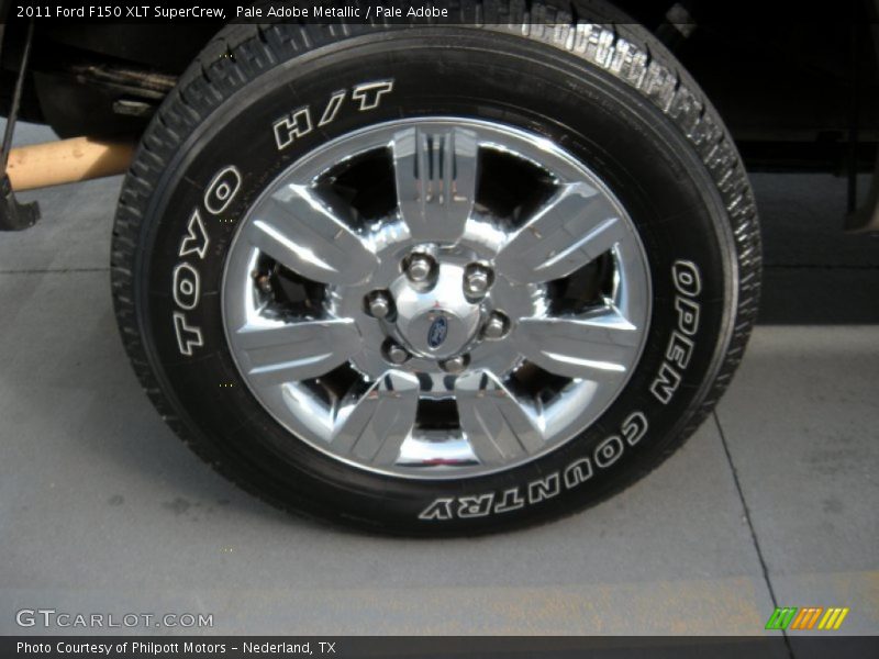 Pale Adobe Metallic / Pale Adobe 2011 Ford F150 XLT SuperCrew
