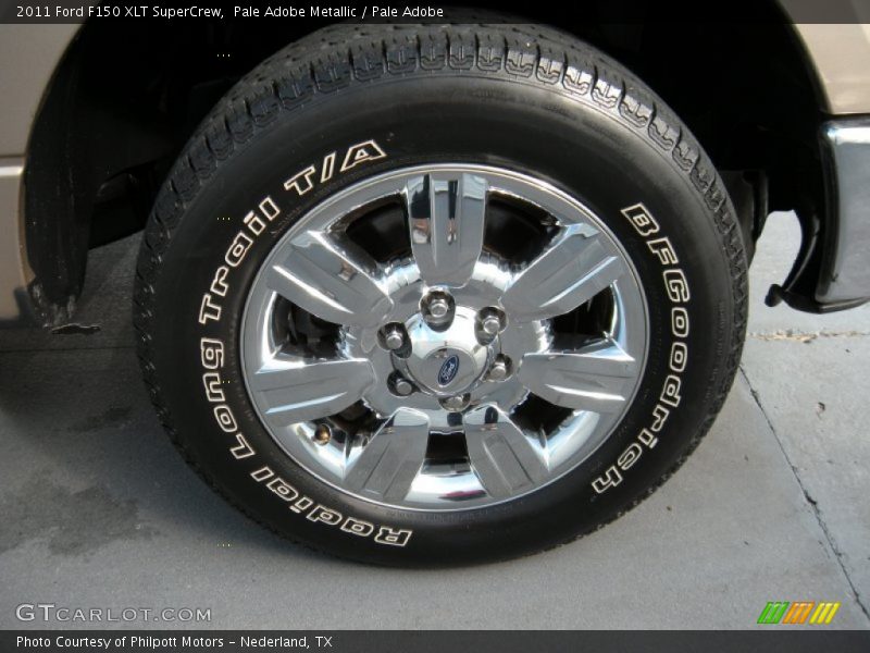 Pale Adobe Metallic / Pale Adobe 2011 Ford F150 XLT SuperCrew