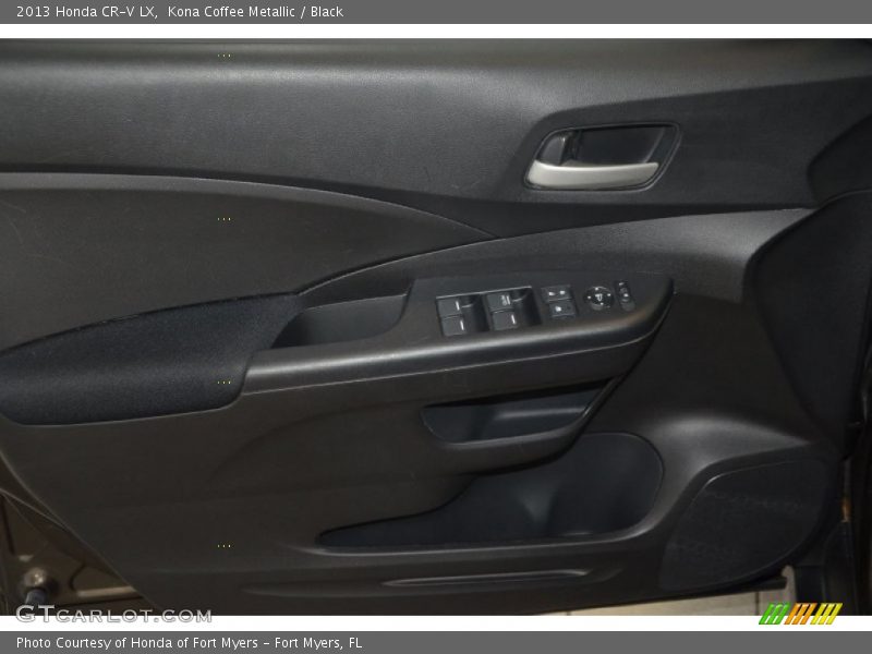 Kona Coffee Metallic / Black 2013 Honda CR-V LX