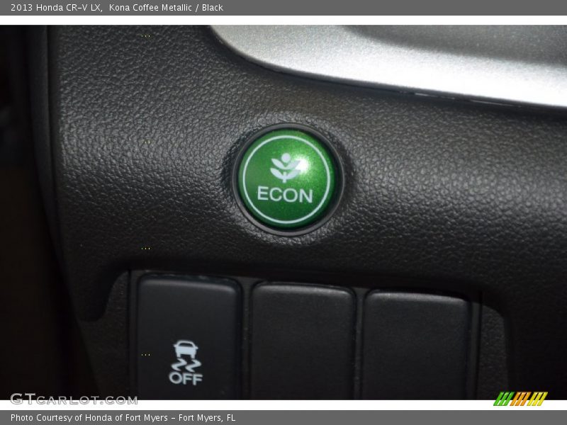 Kona Coffee Metallic / Black 2013 Honda CR-V LX
