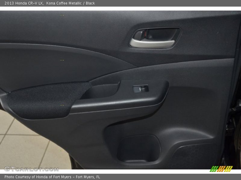 Kona Coffee Metallic / Black 2013 Honda CR-V LX
