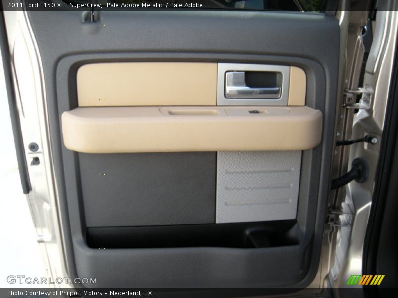 Pale Adobe Metallic / Pale Adobe 2011 Ford F150 XLT SuperCrew