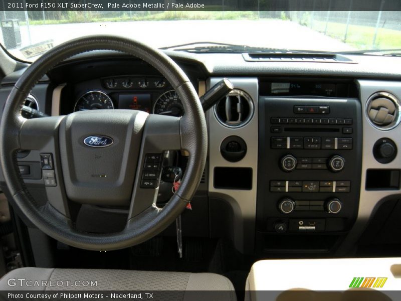 Pale Adobe Metallic / Pale Adobe 2011 Ford F150 XLT SuperCrew