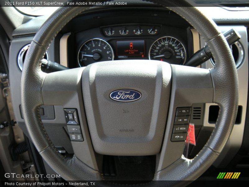 Pale Adobe Metallic / Pale Adobe 2011 Ford F150 XLT SuperCrew