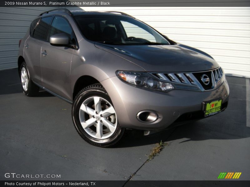 Platinum Graphite Metallic / Black 2009 Nissan Murano S