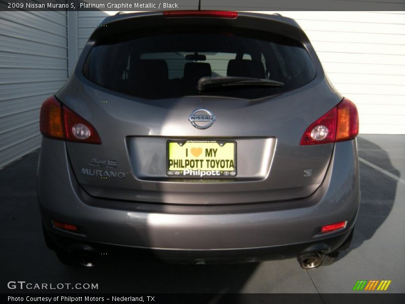 Platinum Graphite Metallic / Black 2009 Nissan Murano S