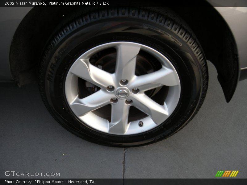 Platinum Graphite Metallic / Black 2009 Nissan Murano S