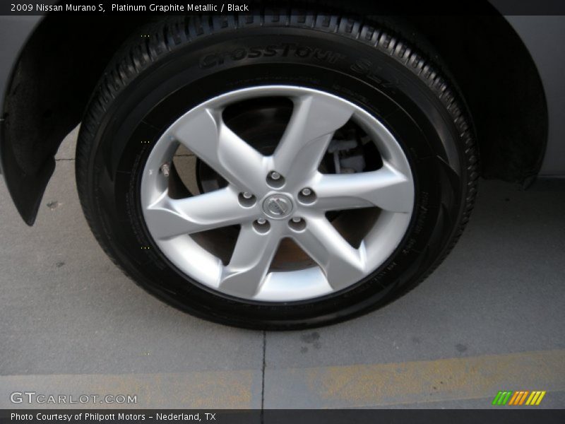 Platinum Graphite Metallic / Black 2009 Nissan Murano S